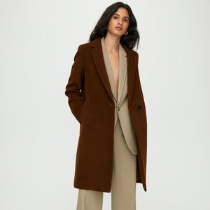 Aritzia Babaton Stedman Camel Coat